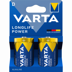 Акумулятори і батарейки - Батарейки VARTA Longlife Power D BLI 2 ES (4008496128518) Акумулятори і батарейки - Батарейки VARTA Longlife Power D BLI 2 ES (4008496128518)