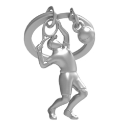 Брелоки - Брелок Metalmorphose Tennis (8000020290980) Брелоки - Брелок Metalmorphose Tennis (8000020290980)