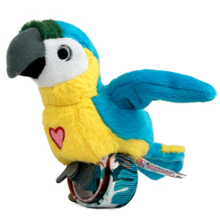 М'які тварини - Інтерактивна іграшка-браслет Happy yappers Веселі базікали Ара синє-жовтий (9593) М'які тварини - Інтерактивна іграшка-браслет Happy yappers Веселі базікали Ара синє-жовтий (9593)