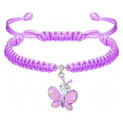 Ювелірні прикраси - Браслет UmaUmi Метелик срібло фіолетовий (3862497340611) Ювелірні прикраси - Браслет UmaUmi Метелик срібло фіолетовий (3862497340611)