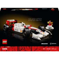 Конструктори LEGO - Конструктор LEGO Icons McLaren MP4/4 і Айртон Сенна (10330) Конструктори LEGO - Конструктор LEGO Icons McLaren MP4/4 і Айртон Сенна (10330)