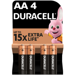 Акумулятори і батарейки - Батарейки лужні Duracell Basic АА 1.5V LR6 4 шт (5000394052536b) Акумулятори і батарейки - Батарейки лужні Duracell Basic АА 1.5V LR6 4 шт (5000394052536b)