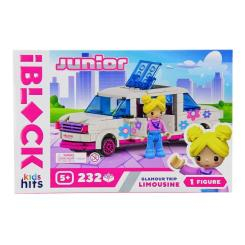 Конструктори з унікальними деталями - Конструктор IBLOCK Junior Kids hits Лімузин (KH08/002/2) Конструктори з унікальними деталями - Конструктор IBLOCK Junior Kids hits Лімузин (KH08/002/2)