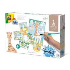 Товари для малювання - Набір для малювання Ses Creative My first Водні малюнки Жирафа Софі (14490S) Товари для малювання - Набір для малювання Ses Creative My first Водні малюнки Жирафа Софі (14490S)