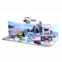 Транспорт і спецтехніка - Ігровий набір Maisto Mini Work Machines Гірська рятувальна операція (12573) Транспорт і спецтехніка - Ігровий набір Maisto Mini Work Machines Гірська рятувальна операція (12573)