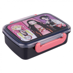 Ланч-бокси - Ланч-бокс Yes Demon Slayer чорний (708272) Ланч-бокси - Ланч-бокс Yes Demon Slayer чорний (708272)