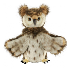 М'які іграшки Hansa - Іграшка-рукавичка Hansa Puppet Сова 34 см (7159) (4806021971598) М'які іграшки Hansa - Іграшка-рукавичка Hansa Puppet Сова 34 см (7159) (4806021971598)