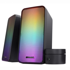 Колонки - Акустична система Trust GXT 611 Wezz USB/AUX RGB/Knob чорний (24587_TRUST) Колонки - Акустична система Trust GXT 611 Wezz USB/AUX RGB/Knob чорний (24587_TRUST)