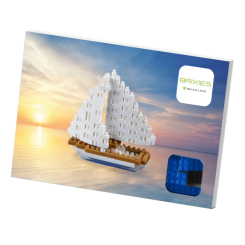 Конструктори з унікальними деталями - Конструктор BRIXIES Листівка Яхта 160 деталей (220.027) Конструктори з унікальними деталями - Конструктор BRIXIES Листівка Яхта 160 деталей (220.027)