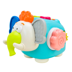 Розвивальні іграшки - Бізікуб Сонячний зайчик Тактильне слоненя (PL-724-103) Розвивальні іграшки - Бізікуб Сонячний зайчик Тактильне слоненя (PL-724-103)