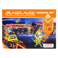 Магнітні конструктори - Конструктор Magplayer Магнітний набір 72 елемента (MPA-72) Магнітні конструктори - Конструктор Magplayer Магнітний набір 72 елемента (MPA-72)