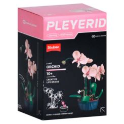 Конструктори з унікальними деталями - Конструктор Sluban Орхідеї (M38-P8063B) Конструктори з унікальними деталями - Конструктор Sluban Орхідеї (M38-P8063B)