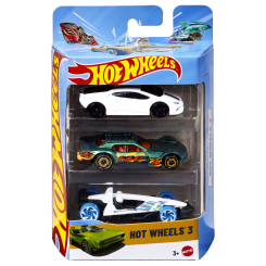 Автомоделі - Набір автомоделей Hot Wheels 3 шт асортимент (К5904) Автомоделі - Набір автомоделей Hot Wheels 3 шт асортимент (К5904)