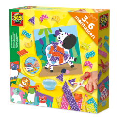 Набори для творчості - Набір для творчості Ses Creative Montessori Вирізай з тваринками (14061S) Набори для творчості - Набір для творчості Ses Creative Montessori Вирізай з тваринками (14061S)