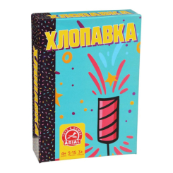 Настільні ігри - Настільна гра Arial Хлопавка українською (4820059911579) Настільні ігри - Настільна гра Arial Хлопавка українською (4820059911579)