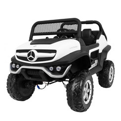 Електромобілі - Електромобіль Kidsauto Баггі Mercedes-Benz Unimog 4x4 білий (Unimog/Unimog-1) Електромобілі - Електромобіль Kidsauto Баггі Mercedes-Benz Unimog 4x4 білий (Unimog/Unimog-1)