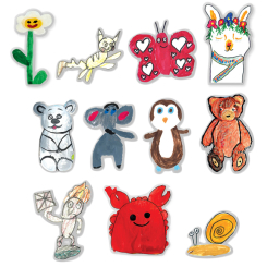 Набори для творчості - Благодійна наліпка Будинок Іграшок х БФ «Таблеточки» × KLEI «Гра має силу!» 1 шт, в асортименті (2300006148217) Набори для творчості - Благодійна наліпка Будинок Іграшок х БФ «Таблеточки» × KLEI «Гра має силу!» 1 шт, в асортименті (2300006148217)