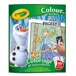 Товари для малювання - Розмальовка Crayola Disney Frozen (04-5864G) Товари для малювання - Розмальовка Crayola Disney Frozen (04-5864G)