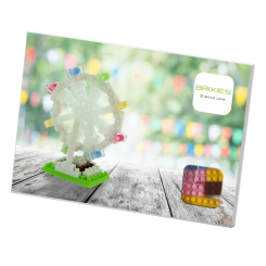 Конструктори з унікальними деталями - Конструктор BRIXIES Листівка Колесо огляду 98 деталей (220.061) Конструктори з унікальними деталями - Конструктор BRIXIES Листівка Колесо огляду 98 деталей (220.061)