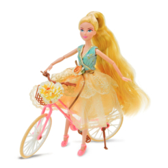 Ляльки - Лялька Kids Hits Emily Romantic з велосипедом (KH23/021) Ляльки - Лялька Kids Hits Emily Romantic з велосипедом (KH23/021)