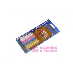 Аксесуари для свят - Свічки Party House асорті 24 шт 24х24 (6932673593241) Аксесуари для свят - Свічки Party House асорті 24 шт 24х24 (6932673593241)