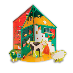 Розвивальні іграшки - Розвиваючий набір Let's craft Навколишнє середовище – амбар 3d (PSP-03) Розвивальні іграшки - Розвиваючий набір Let's craft Навколишнє середовище – амбар 3d (PSP-03)