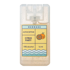 Антисептики і маски - Антисептик-спрей для рук Mermade Citrus Party 16 мл (MRA0007S) Антисептики і маски - Антисептик-спрей для рук Mermade Citrus Party 16 мл (MRA0007S)