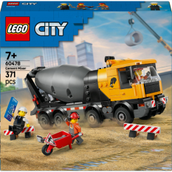 Конструктори LEGO - Конструктор LEGO City Бетонозмішувач (60478) Конструктори LEGO - Конструктор LEGO City Бетонозмішувач (60478)
