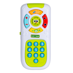 Розвивальні іграшки - Музична іграшка Baby Team Телефон та пульт 2 в 1 (8652) Розвивальні іграшки - Музична іграшка Baby Team Телефон та пульт 2 в 1 (8652)