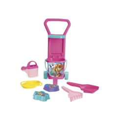 Набори для пісочниці - Набір для пісочниці Wader Paw Patrol рожевий з візочком (81570) Набори для пісочниці - Набір для пісочниці Wader Paw Patrol рожевий з візочком (81570)