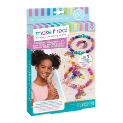 Набори для творчості - Набір для створення прикрас Make it Real Кольорова мрія (MR1204) Набори для творчості - Набір для створення прикрас Make it Real Кольорова мрія (MR1204)