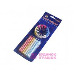 Аксесуари для свят - Свічки кольорові Party House 24 шт 24х12 (6922621792277) Аксесуари для свят - Свічки кольорові Party House 24 шт 24х12 (6922621792277)