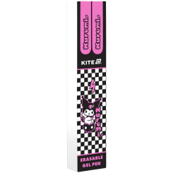 Канцтовари - Ручка гелева Kite Kuromi Пиши-стирай 2 шт (HK25-069) Канцтовари - Ручка гелева Kite Kuromi Пиши-стирай 2 шт (HK25-069)
