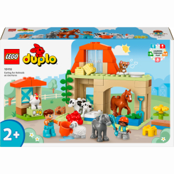Конструктори LEGO - Конструктор LEGO DUPLO Town Догляд за тваринами на фермі (10416) Конструктори LEGO - Конструктор LEGO DUPLO Town Догляд за тваринами на фермі (10416)
