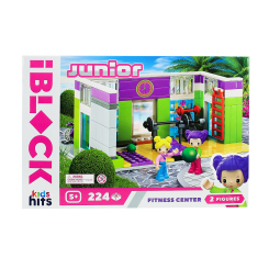 Конструктори з унікальними деталями - Конструктор IBLOCK Junior Kids hits Фітнес-центр 224 деталі (KH08/004/2) Конструктори з унікальними деталями - Конструктор IBLOCK Junior Kids hits Фітнес-центр 224 деталі (KH08/004/2)