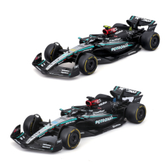 Автомоделі - Автомодель Bburago Race Mercedes AMG F1 W15 Performance 2024 в асортименті (18-38208) Автомоделі - Автомодель Bburago Race Mercedes AMG F1 W15 Performance 2024 в асортименті (18-38208)