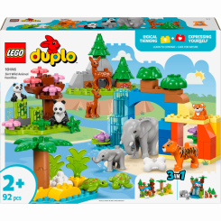 Конструктори LEGO - Конструктор LEGO DUPLO Сімейства диких тварин 3-в-1 (10446) Конструктори LEGO - Конструктор LEGO DUPLO Сімейства диких тварин 3-в-1 (10446)