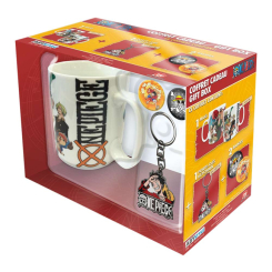 Чашки, склянки - Подарунковий набір ABYstyle One piece чашка 460 мл брелок та значки (ABYPCK073) Чашки, склянки - Подарунковий набір ABYstyle One piece чашка 460 мл брелок та значки (ABYPCK073)