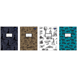 Канцтовари - Зошит Interdruk Gentlman в лінію 12 аркушів в асортименті (270221) Канцтовари - Зошит Interdruk Gentlman в лінію 12 аркушів в асортименті (270221)