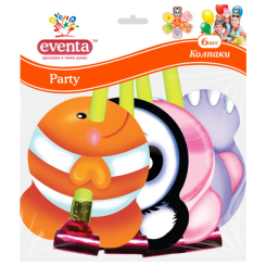 Аксесуари для свят - Дудки-язички EVENTA Звірятка 6 шт в упаковці (39302710) Аксесуари для свят - Дудки-язички EVENTA Звірятка 6 шт в упаковці (39302710)