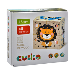 Розвивальні іграшки - Розвивальні кубики Cubika Тваринки (4823056515429) Розвивальні іграшки - Розвивальні кубики Cubika Тваринки (4823056515429)