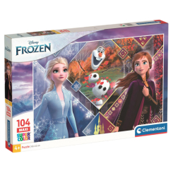 Пазли - Пазл Clementoni Maxi Frozen 104 елементи (23739) Пазли - Пазл Clementoni Maxi Frozen 104 елементи (23739)