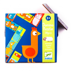Настільні ігри - Доміно DJECO Склади тварину (DJ08165) Настільні ігри - Доміно DJECO Склади тварину (DJ08165)