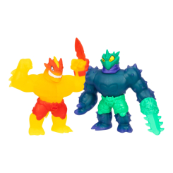 Антистрес іграшки - Ігровий набір стретч-антистрес Goo Jit Zu Meteor Madness Флайм Блейзагон та Кактікус (124573) Антистрес іграшки - Ігровий набір стретч-антистрес Goo Jit Zu Meteor Madness Флайм Блейзагон та Кактікус (124573)