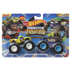 Автомоделі - Набір машинок Hot Wheels Monster Trucks Crate danger (FYJ64/HWN57) Автомоделі - Набір машинок Hot Wheels Monster Trucks Crate danger (FYJ64/HWN57)