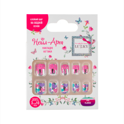 Косметика - Дитячі накладні нігті Lukky Flares (T20820) Косметика - Дитячі накладні нігті Lukky Flares (T20820)