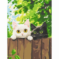 Товари для малювання - Картина за номерами Brushme Пухнасті розвідники 30х40 см (KBS0192) Товари для малювання - Картина за номерами Brushme Пухнасті розвідники 30х40 см (KBS0192)