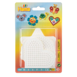 Мозаїка - Набір полів Hama Midi Круг квадрат шестикутник серце та зірка (4570) Мозаїка - Набір полів Hama Midi Круг квадрат шестикутник серце та зірка (4570)