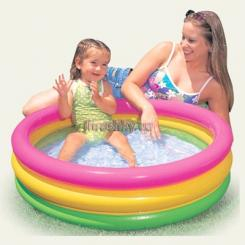 Для пляжу і плавання - Басейн надувний INTEX Барвистий 68 л (58924) Для пляжу і плавання - Басейн надувний INTEX Барвистий 68 л (58924)