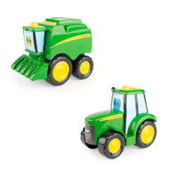 Машинки для малюків - Ігровий набір Tomy John Deere kids Трактор та комбайн (124682) Машинки для малюків - Ігровий набір Tomy John Deere kids Трактор та комбайн (124682)